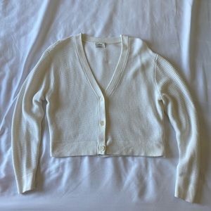 Wilfred white light cropped cardigan